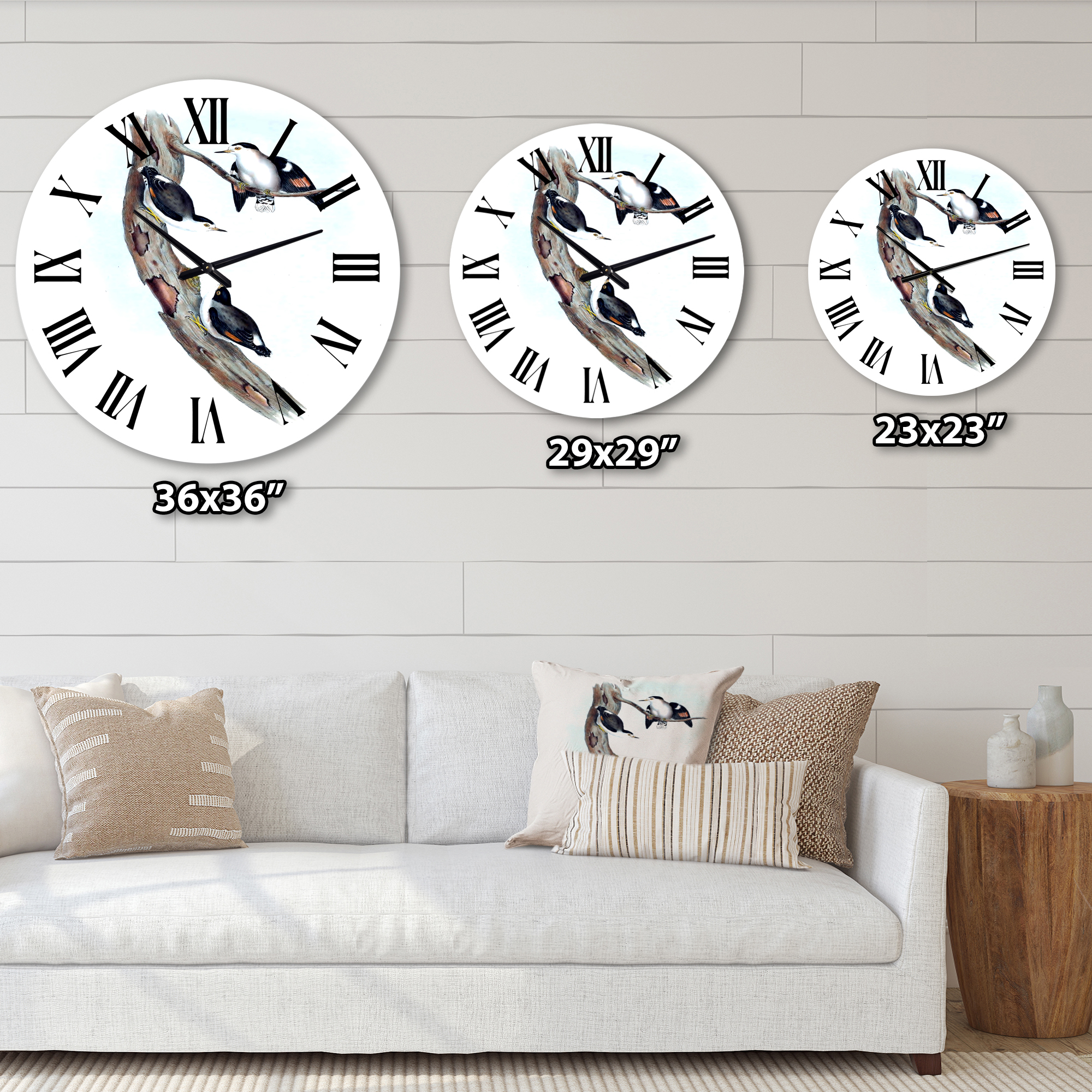 Designart 1 in Traditional Wall Clock