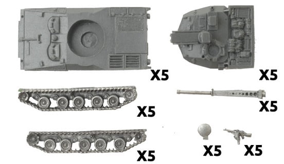 World War III Team Yankee: American RDF/LT Assault Gun Platoon