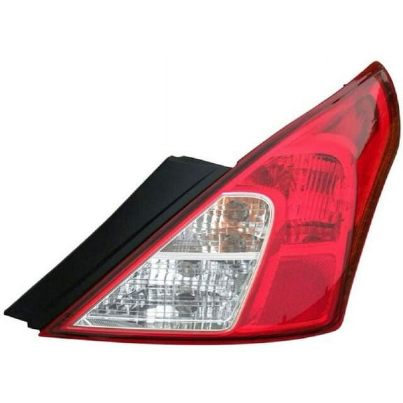 Right Passenger Side Tail Light Assembly - Compatible with 2012 - 2019 Nissan Versa 2013 2014 2015 2016 2017 2018