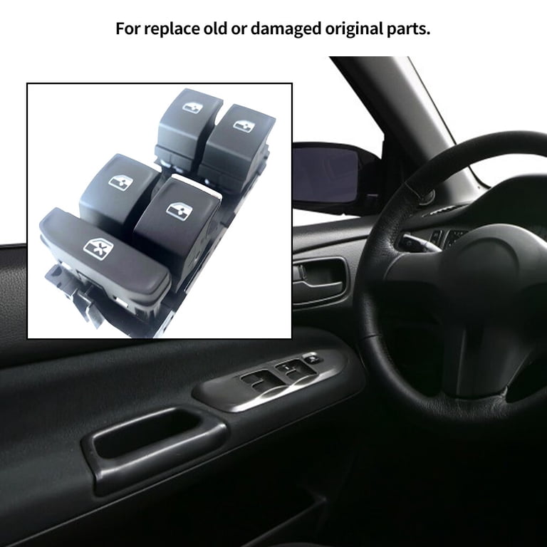 5G0959857E 5G0959857A Car Window Main Button Plastic Metal Window 