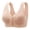 Beige, variant on Women's Push Up Full Coverage Underwire Support Everyday T-Shirt Bra Hide Back Fat (Black, XXL)