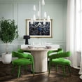 thumbnail image 6 of TOV Furniture Lucia Green Velvet Dining Chair, 6 of 6