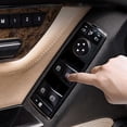 thumbnail image 4 of 32 Piezas Pegatina Engomada Cubierta del Botón de Elevación del Vidrio de la Ventana Bloqueo de Memoria del Asiento de la Puerta del Coche para Mercedes Benz CLA/GLA/GLK/GLE/CLS/GL, 4 of 5