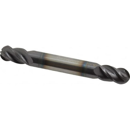 

Accupro 5/16 Diam 1/2 LOC 4 Flute Solid Carbide Ball End Mill