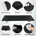 thumbnail image 2 of ZenSports 6'x2' Tri-Fold Gymnastics Exercise Mat Floding Floor Yoga Mat 2' Thick Black, 2 of 9