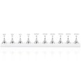 thumbnail image 1 of Shisuyan Creative Acrylic Nail Stand for Home Silver Color Durable and Reliable Quality 1 Set, 1 of 8