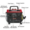 PowerSmart 1200W Portable Generator, Inverter Generator, Gasoline