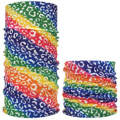 Pañuelo mágico para la cabeza para exteriores, sin costuras, para andar en bicicleta, para hombre y mujer, conjunto de cuello, bufanda absorbente del sudor y resistente al sol, para verano