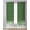 Sage Green, variant on Purple Waves Sheer Curtains 39 Inch Length 2 Panels Set for Living Room/Bedroom, Ombre Abstract Art Gradient Modern Kitchen Curtains Grommet Semi-Sheer Curtains Drapes Window Treatments 27.5"x39"x2