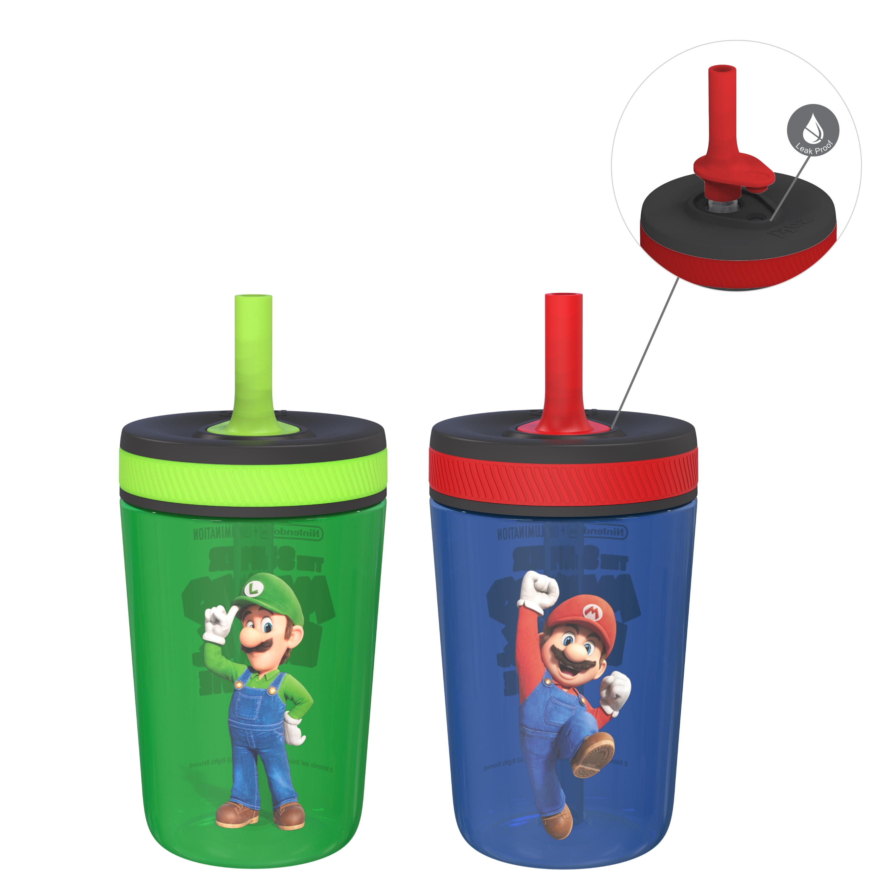 Zak Designs The Super Mario Bros. Movie Water Bottle For School or Travel,  25 oz Durable Plastic Wat…See more Zak Designs The Super Mario Bros. Movie