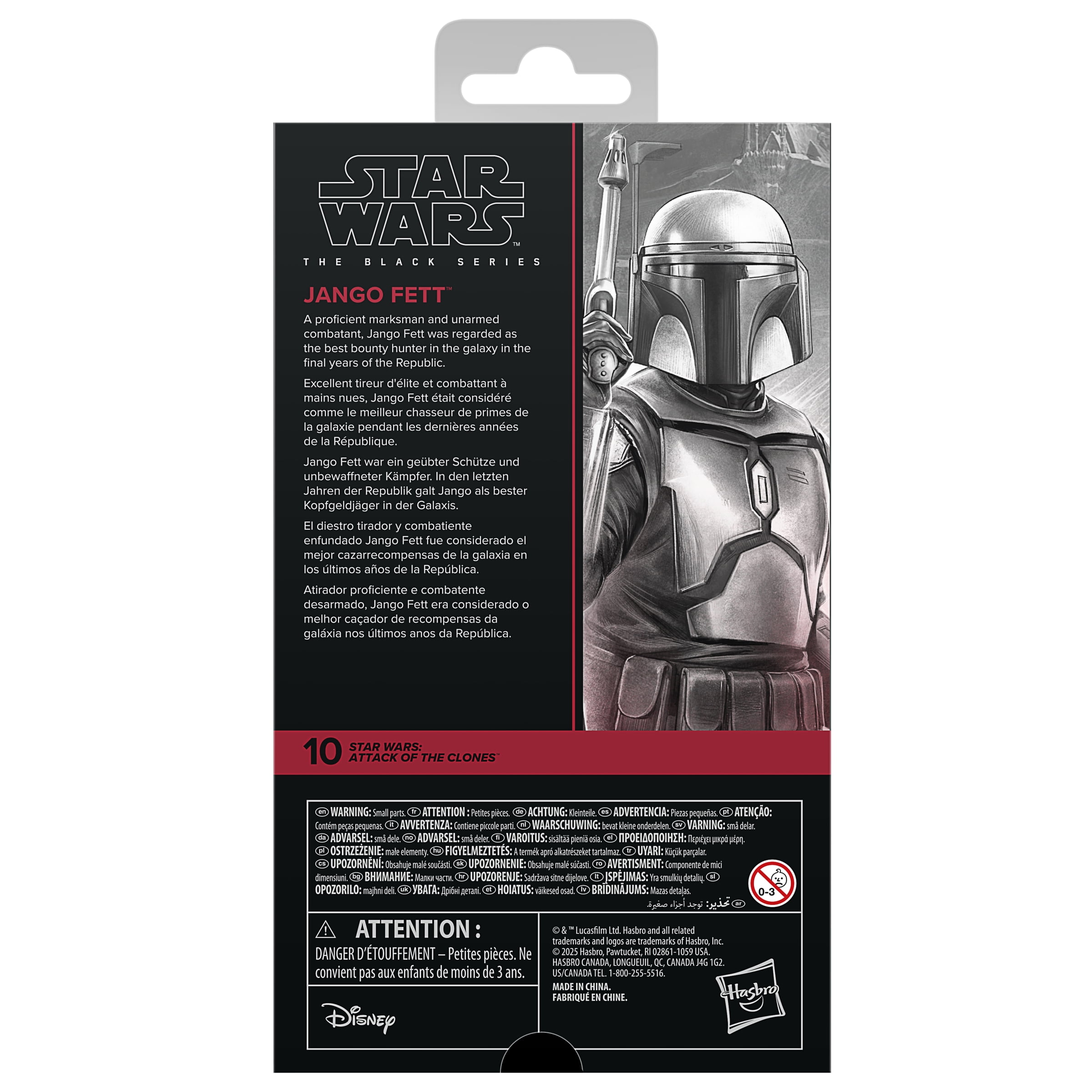 Star Wars Jango Fett - Black Series 6-Inch Action Figure G2566