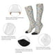 thumbnail image 3 of Fotbe Summer Time With Gnome Calcetas Divertidas Estampadas para Hombre y Mujer, Calcetas de Algodón hasta la Rodilla para Caminar, Correr, Enfermería y Embarazo, 3 of 6