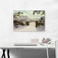 thumbnail image 2 of ARTCANVAS Winter Sun In Switzerland Canvas Art Print by Ivan Fedorovich Choultse - Size: 26" x 18" (0.75" Deep), 2 of 9