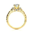 thumbnail image 3 of SuperJeweler 1 1/4 Carat Vintage Diamond Engagement Ring in 14 Karat Yellow Gold for Women, 3 of 6