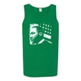 thumbnail image 2 of Wild Bobby, Martin Luther King Jr Classic MLK Black History Flag, Black Pride, Men Graphic Tank Top, Kelly, X-Large, 2 of 4