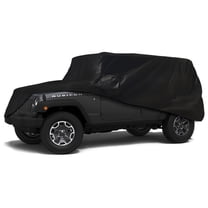 CarsCover Custom Fit 100% Sunblock 2004-2018 Jeep Wrangler Unlimited 4 Door SUV Xtrashield Car Cover