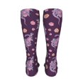 thumbnail image 6 of KLL Snake And Flower Print Cool Socks Men's Women's Crew Socks Funny Crazy Novelty Stockings, 6 of 8