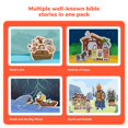 thumbnail image 2 of Set de historias bíblicas de fieltro CHEFAN con 50 piezas para niños de 3 a 12 años, 2 of 6
