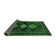 thumbnail image 2 of Ahgly Company Indoor Round Persian Emerald Green Traditional Area Rugs, 7' Round, 2 of 4