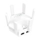 thumbnail image 3 of Amplificador de señal WiFi, amplificador de red inalámbrica de doble frecuencia de 6 antenas, extensor de enrutador King de pared a través del relé, 3 of 4