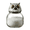 One owl, variant on Witchy Frog Pharmacy Seasoning Jar Set of Three, Handmade Frog Seasoning Jars for Salt, Pepper and Herb, 2026 Unique Retro Jars with Frog Lid, Gothic Style Food Storage Jars with Small Ornaments
