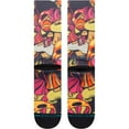 thumbnail image 3 of Stance Mens A555C22GOO-BLK Unisex  Gooey Crew Socks LG Black, 3 of 3