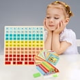 thumbnail image 4 of TISHITA Wooden Puzzle Board Building Block Montessori Toy Number, 4 of 8