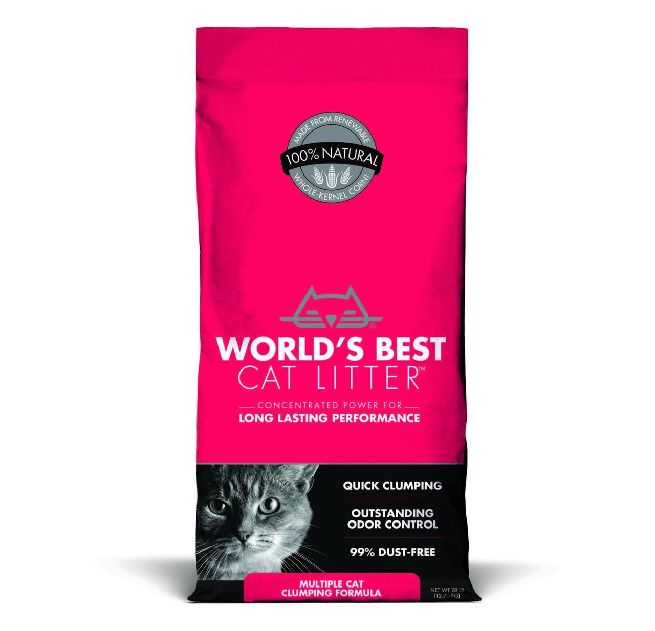 World s Best Cat Litter  Multiple Cat  Clumping Litter  28 