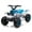 Blue and white, variant on EastVita 6V Kids Ride on Electric ATV, Ride Car with LED Headlights, Ride-On Toy for Toddlers 1-3 Boys & Girls with Music, Forward & Reverse