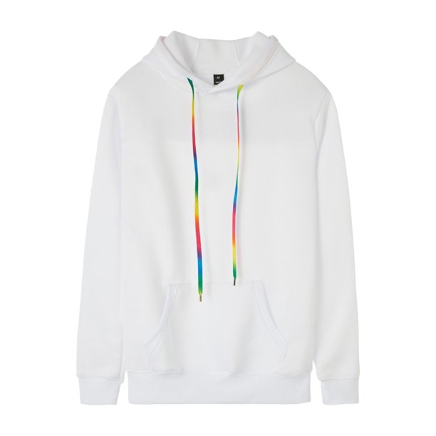 Gibobby Sudadera ligera hombre Sudadera con Capucha y Cremallera para Hombre Sudadera Deportiva Hombre(Blanco,G)