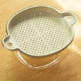thumbnail image 1 of Large Kitchen Strainer Colander Bowl Set, Double-Layer Plastic Vegetable Washing Basket, Bowls For Cleaning Washing Mixing, Detachable,White, 1 of 8
