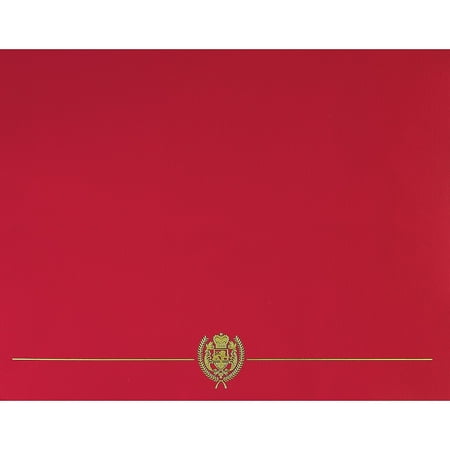 Masterpiece Studios Certificate Holders 9.375  x 12  Red 5/Pack (903031)