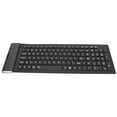 thumbnail image 2 of axGear Waterproof Silicone Keyboard Foldable Flexible USB Dustproof DirtProof Full Size, 2 of 6