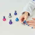 thumbnail image 6 of Three Cheers For Girls: Celestial Nail Polish Hexagon - 5 Bottles Of Glittering Polish, Water Based, Non-Toxic Long-Lasting Polish, Dreamy Tones, Blues Purple Pink & Silver, Ages 8+, 6 of 9