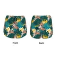 thumbnail image 6 of Goofa Hawaiian Style Printed Women 2 in 1 Running Shorts,Quick Dry Athletic Workout Shorts,High Waisted Athletic Shorts with Liner Pockets-XX-Large, 6 of 9