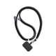 thumbnail image 5 of Sidaley Cordón para teléfono móvil, correa cruzada para el cuello, colgante ajustable, mosquetón para cámara de teléfono inteligente, Negro 2piezas, 5 of 6