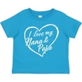 thumbnail image 3 of Inktastic I Love My Nana and Papa in White Chalk Heart Boys or Girls Toddler T-Shirt, 3 of 5
