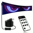 thumbnail image 2 of Devil's Eye Car LED Matrix Pixel Panel - With Remote Control & APP Control - 1/2PCS LED Light Car Display Programmable Flexible - For Car Window Decoration - Perfect for Halloween, Christmas & More, 2 of 7