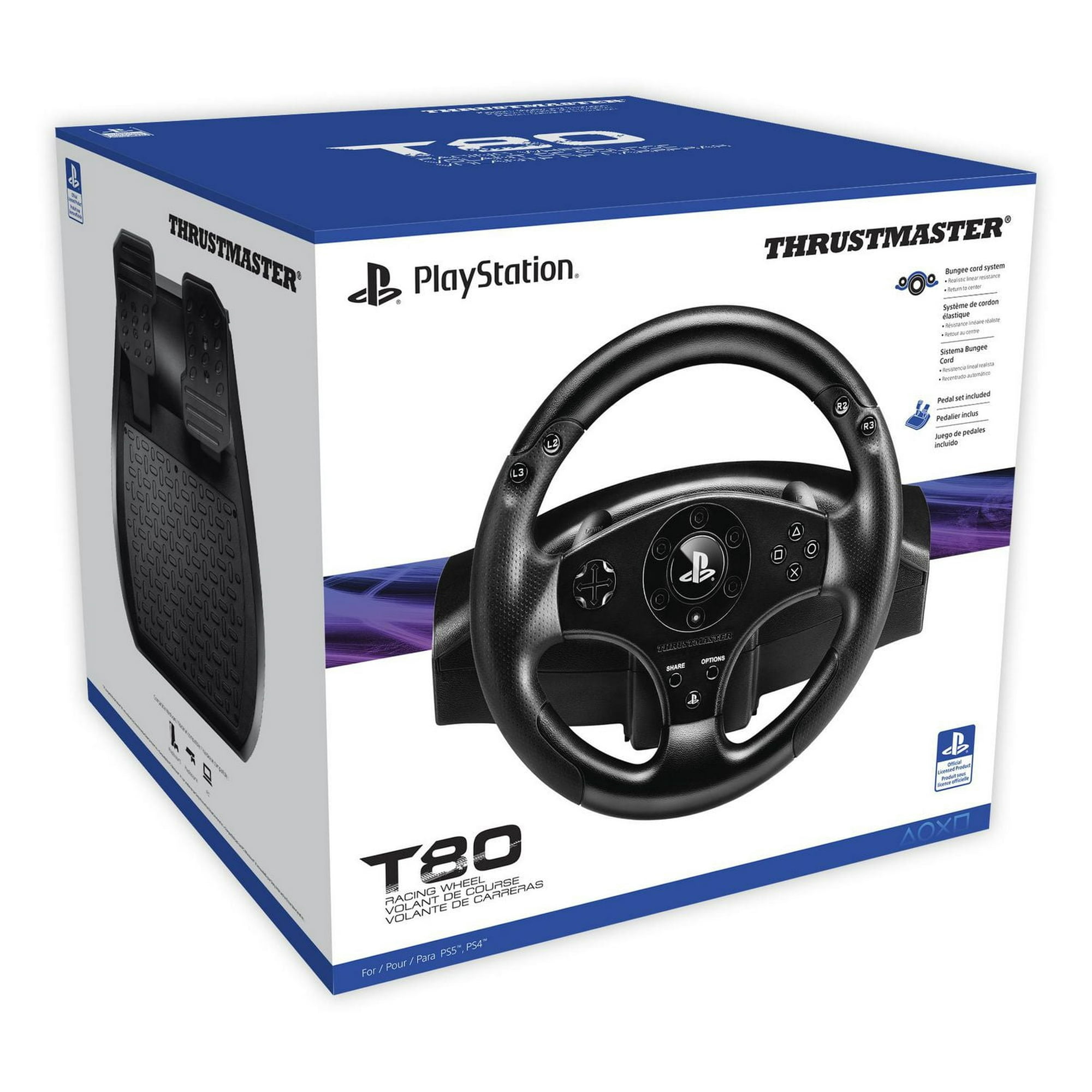 Thrustmaster T80 Racing Wheel, PC Gaming - Walmart.ca