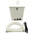 thumbnail image 3 of Portable Dental Lab Single-Row Wheel Vacuum Cleaner Dust Collector for Laboratory Cleaning, 3 of 11