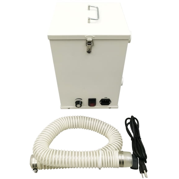 Portable Dental Lab Wheel Vacuum Cleaner Dust Collector Single Row