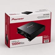 Pioneer GM-E360X4 4-Channel Bridgeable Car Amplifier, 1000W Max Power, HPF/LPF & Bass Boost