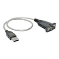 thumbnail image 2 of Eaton Tripp Lite Series Câble Adaptateur USB vers Null Modem Serial FTDI avec Rétention de COM (USB-A vers DB9 M/F), 18 Pouces (45,72 cm) - Adaptateur Serial - USB - RS-232 - Noir, 2 of 6