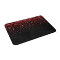 thumbnail image 2 of Bingfone Red Glitter1 Door Mat 16"X24" Front Entrance Non-Slip Low Profile Washable For Entryway, 2 of 9
