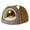 Gray S, variant on Cat Puppy Sleeping Bed Hideout Kennel Tent Thick Plush Removable Mat for Indoor Cats in Cold Season