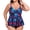 Jungle+Black, variant on RELLECIGA Women's Swimsuit Set V Neck Tankini Top with High Waisted Full Coverage Bottom Two Piece Bathing Suit Size L