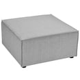 thumbnail image 3 of Modway Saybrook Ottomane de Sofa de Patio Extérieur Rembourrée en Tissu, Gris, 3 of 4