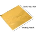 thumbnail image 3 of Colored Wrapping Aluminum Foil, 600 Sheet Chocolate Candy Wrapping Paper, Aluminum Candy Wrapping Paper For Chocolate, Candy, Diy, Tea Leaves (6 Color, 3 of 5