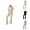 Beige, variant on Women's Two Piece Knit Matching Outfits Crew Neck Slit Hem Tee And Pants Tracksuit Sets Summer Capris
