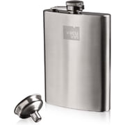 Vacu Vin Cocktail Set and Flask 4-Piece Bundle